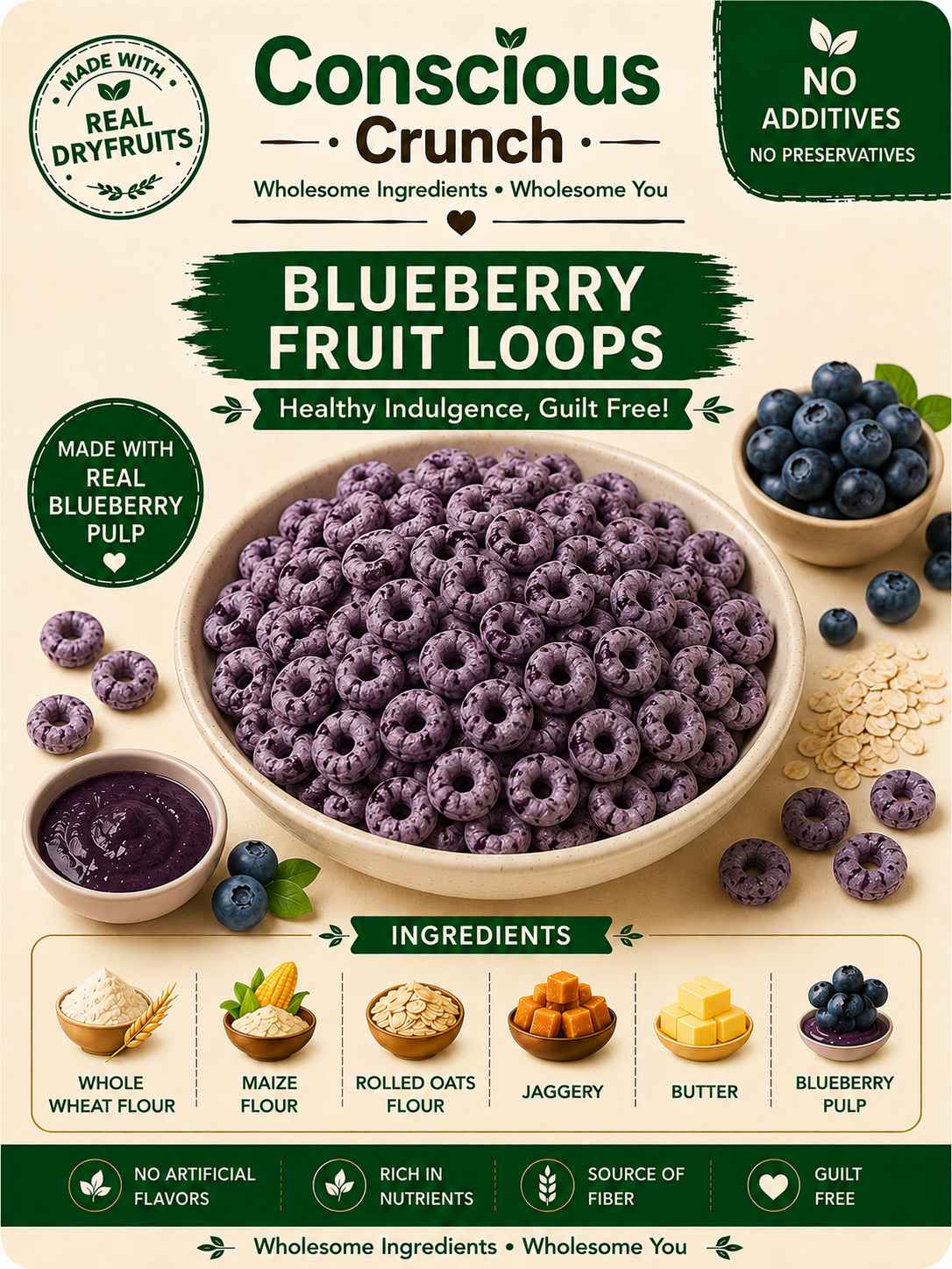 Blueberry Fruit loops