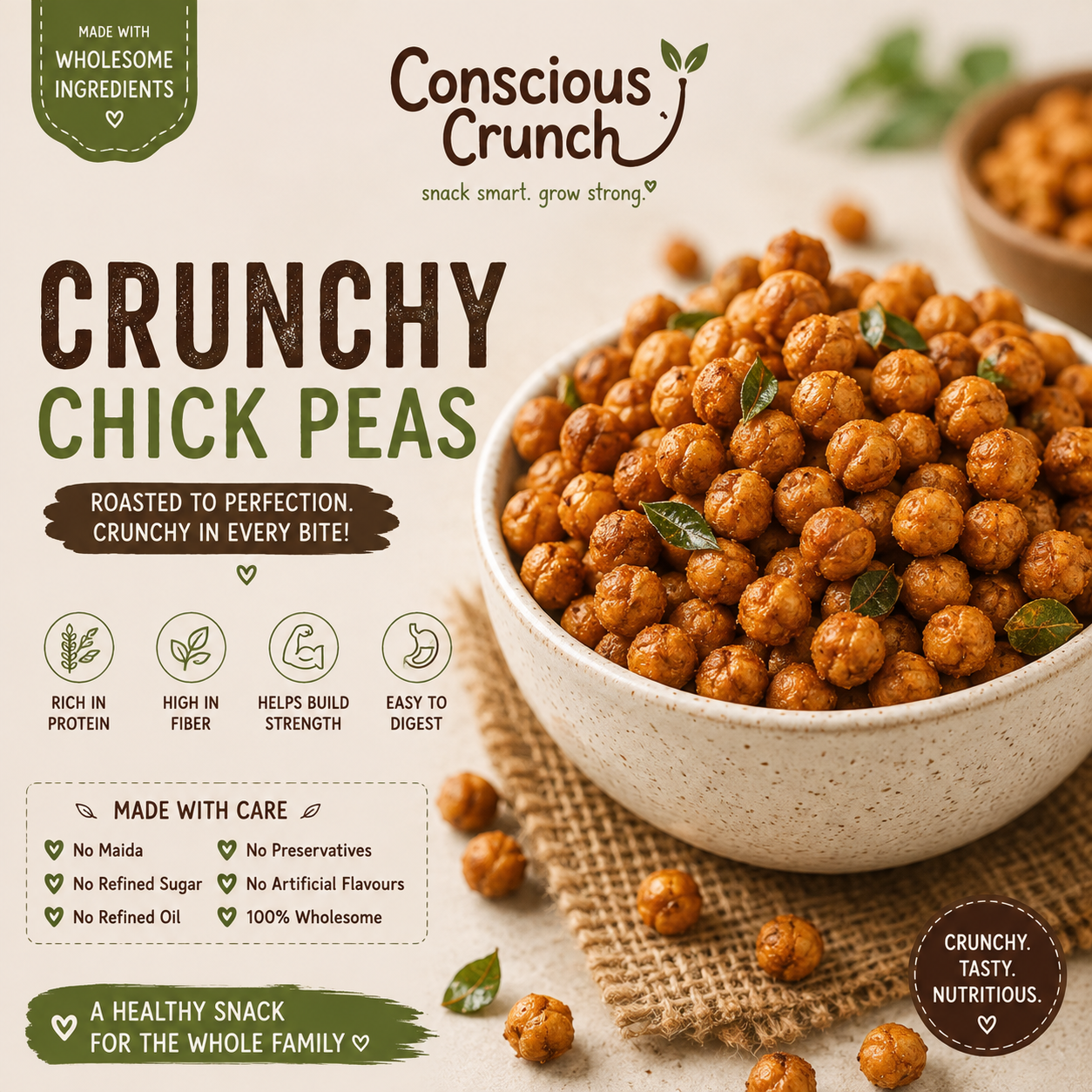 Crunchy Chickpeas