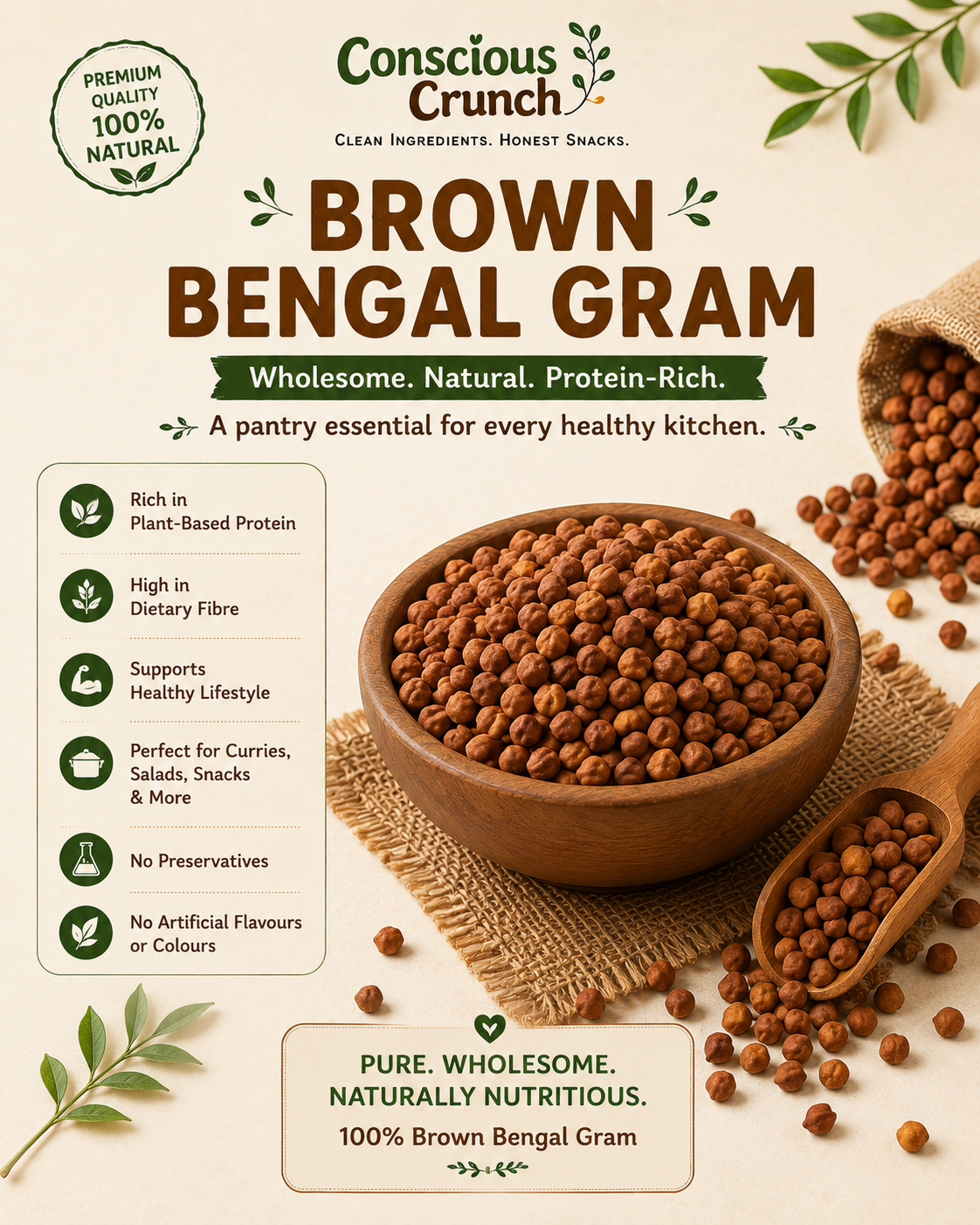 Brown Bengalgram