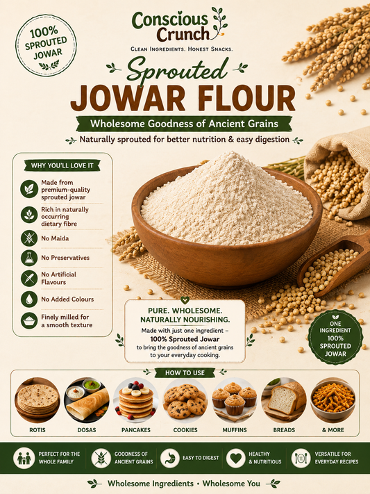 Sprouted Jowar Flour