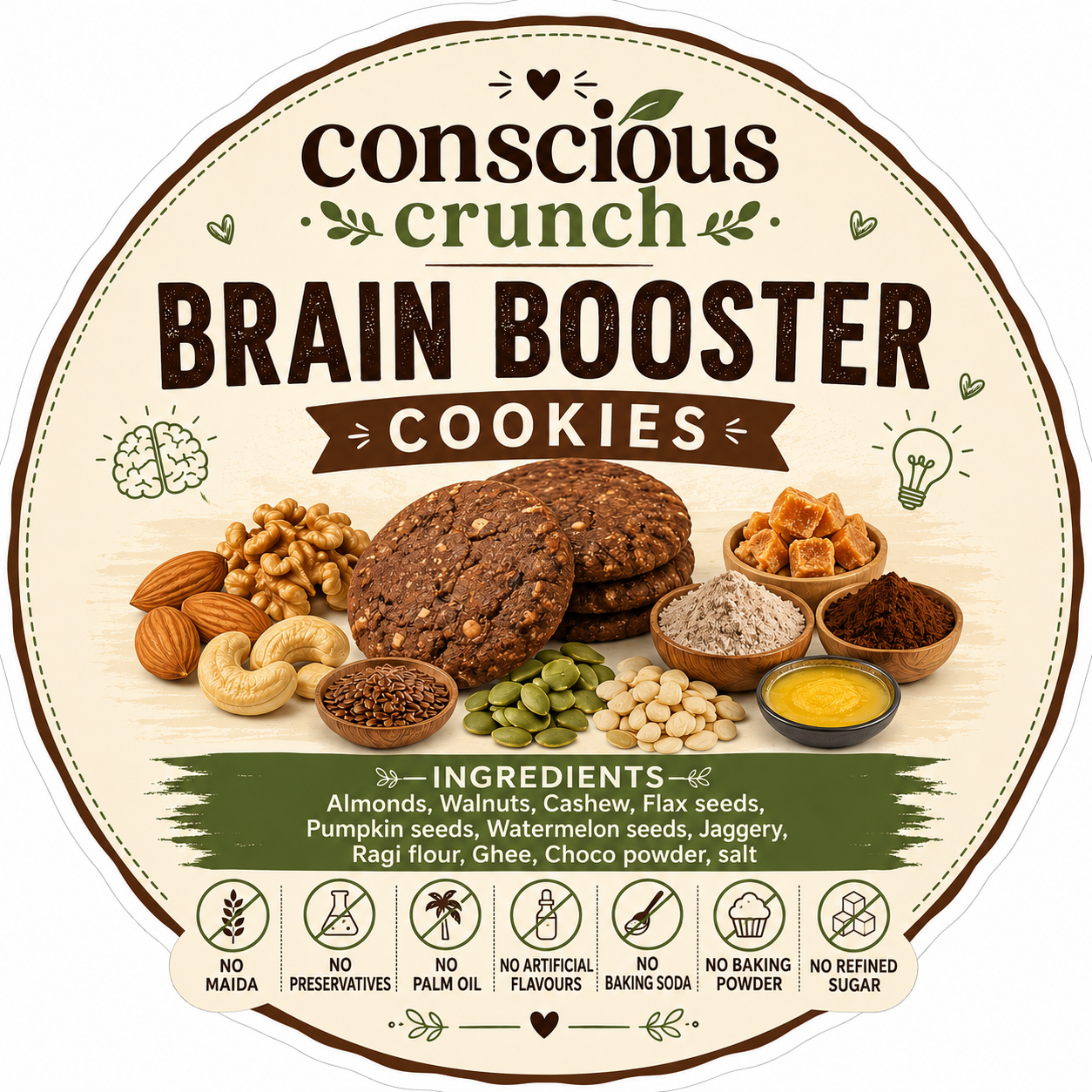 Brain Booster Cookies