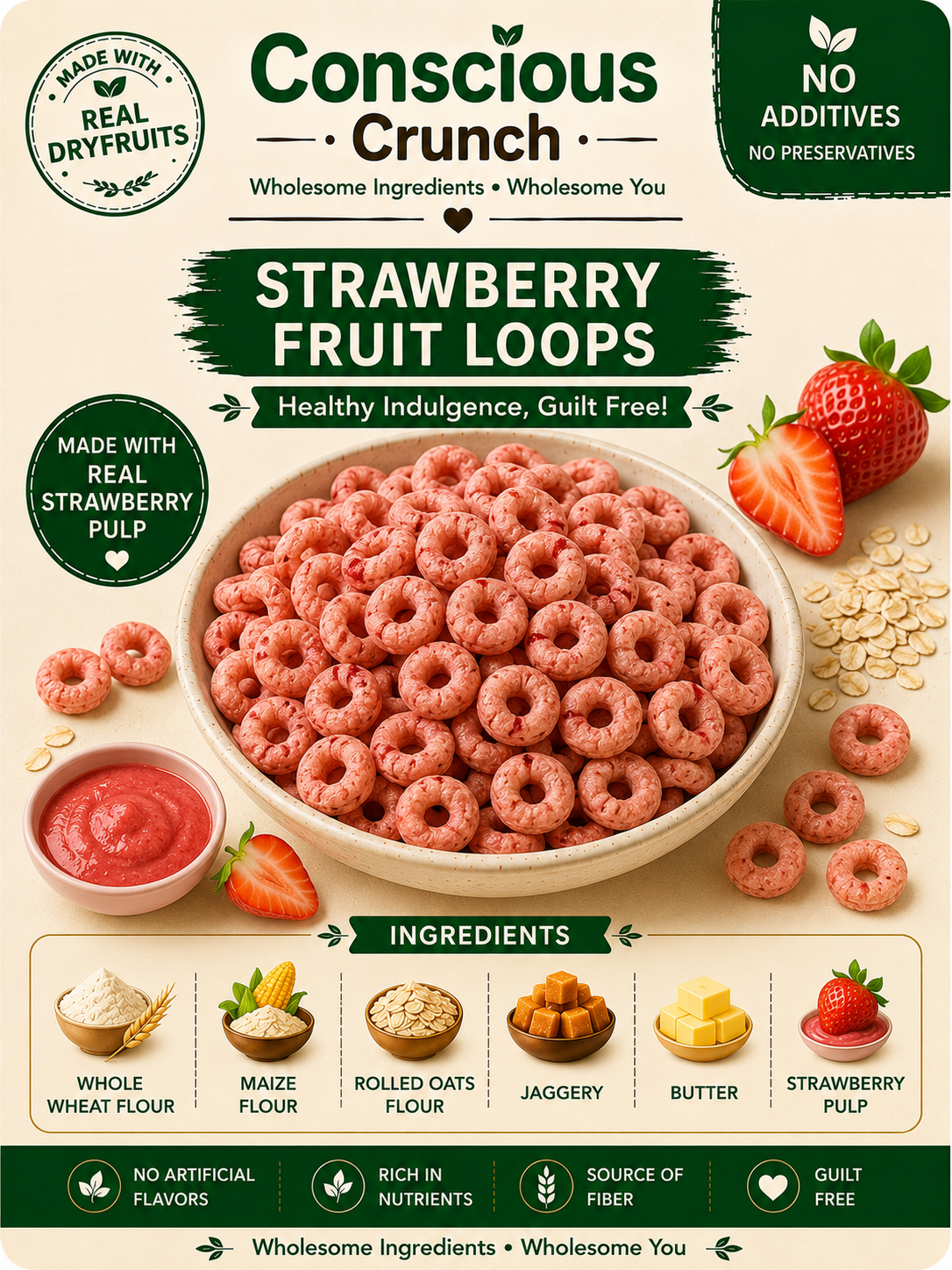 Strawberry Fruit loops